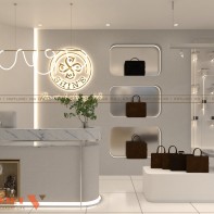 Thiết kế nội thất shop thời trang nam SHIN&#39;S